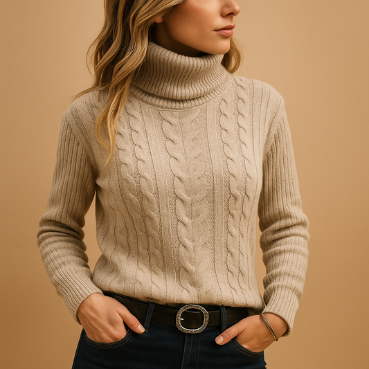 Lightweight turtleneck sweater for women | Lotte