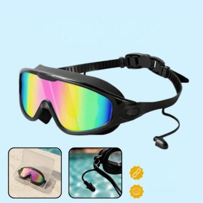 HydroKids™ | Lunettes de Natation Enfant | Étanches, Anti-Buée & Ultra Confort