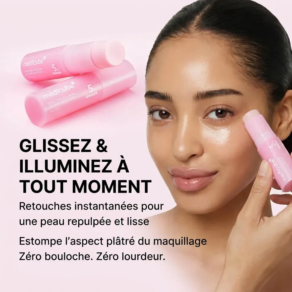 DermaGlow™ Stick Baume Éclat au PDRN & Collagène ✨