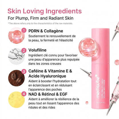 DermaGlow™ Stick Baume Éclat au PDRN & Collagène ✨