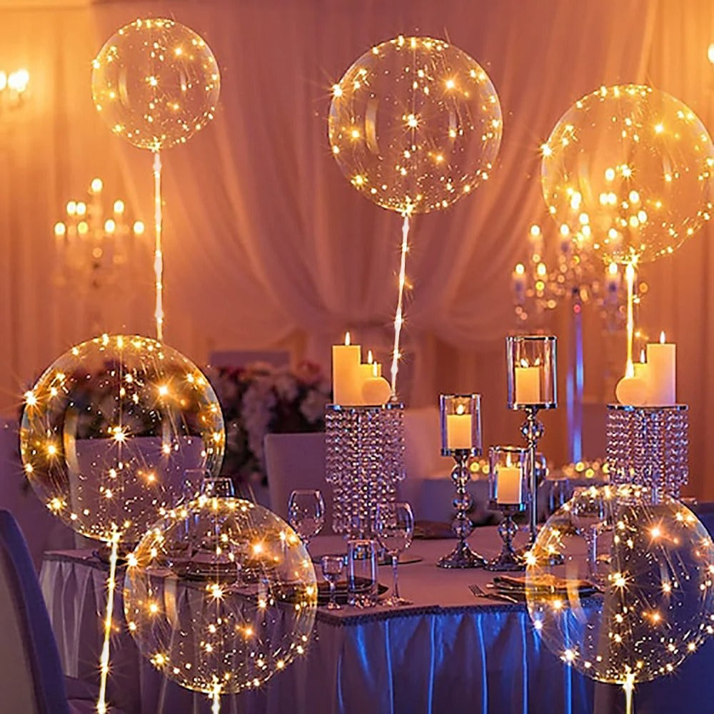 5+5 GRATUIT | SparkleAir™ - Ballons LED Réutilisables