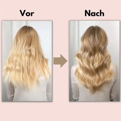2-in-1 Hair Styler | Curling & Straightening Iron | Ceramic Zigzag Plates | Adjustable Heat | 220 °C Max