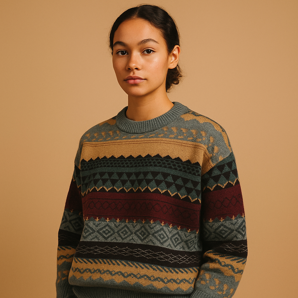 Oversized knitted sweater for women | Veerle