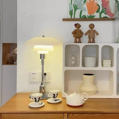 FusionGlow – Multi-Level Metal Table Lamp