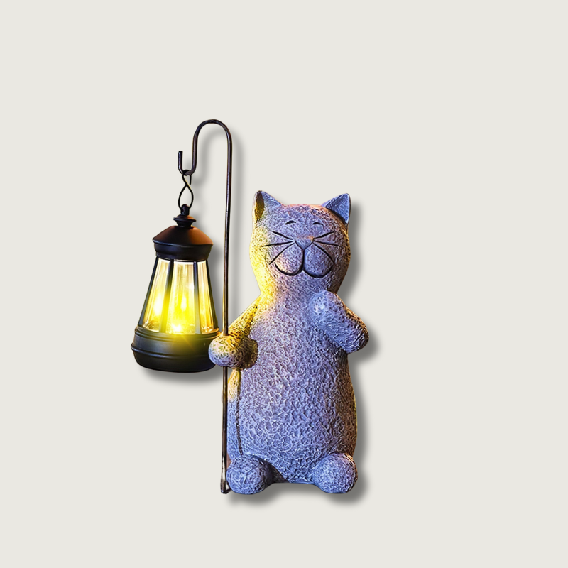 GlowPaw - Golden Cat with Soft Glow