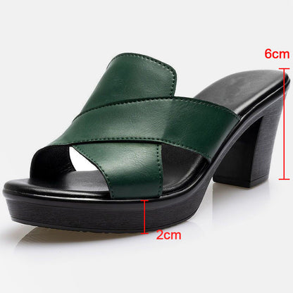 Elvira™ Platform Slip-on Sandals