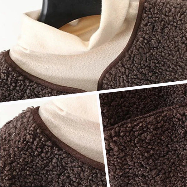 Leopoldine | Cozy vest with buttons