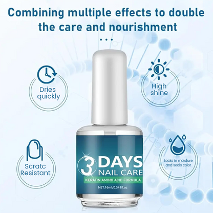 📢50 % de réduction !!! Huile à Ongles Nourrissante à Séchage Rapide et Haute Brillance