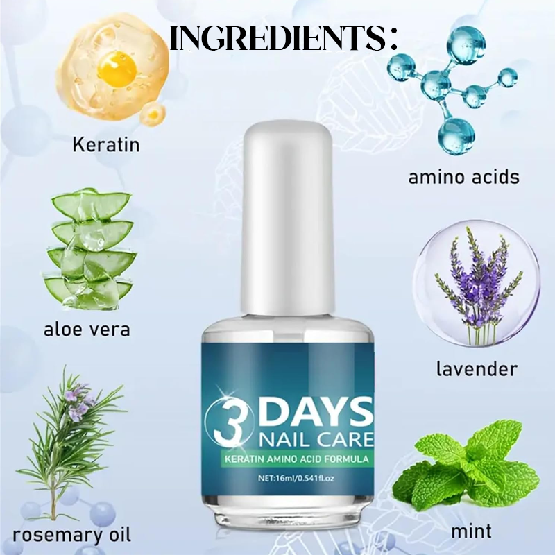 📢50 % de réduction !!! Huile à Ongles Nourrissante à Séchage Rapide et Haute Brillance