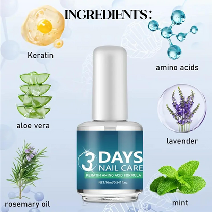 📢50 % de réduction !!! Huile à Ongles Nourrissante à Séchage Rapide et Haute Brillance