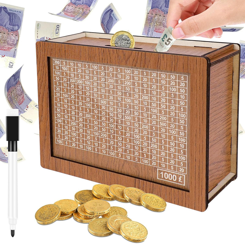 📢50 % de réduction – SaveNest™ Boîte à Économies avec Compteur