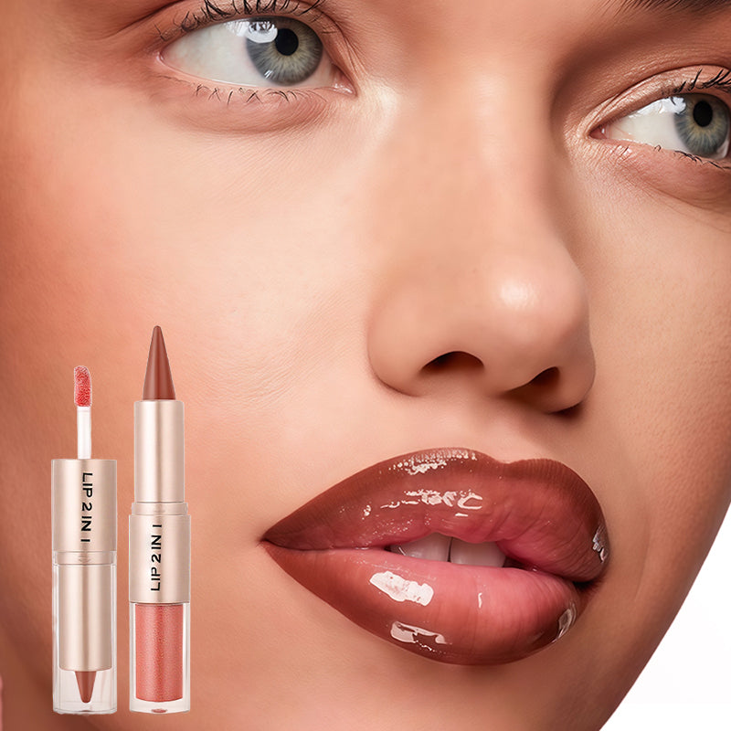 Rouge à lèvres mat & gloss 3-en-1
