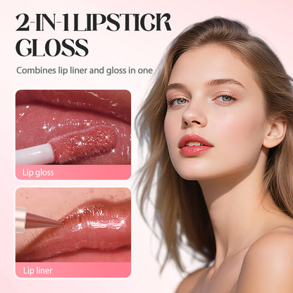 Rouge à lèvres mat & gloss 3-en-1