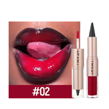 Rouge à lèvres mat & gloss 3-en-1