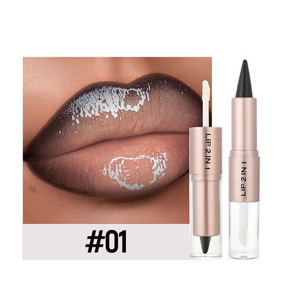 Rouge à lèvres mat & gloss 3-en-1