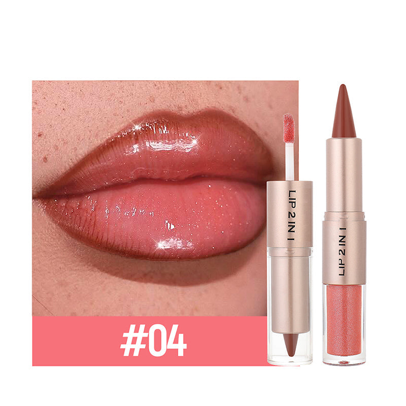 Rouge à lèvres mat & gloss 3-en-1