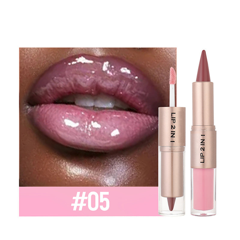 Rouge à lèvres mat & gloss 3-en-1