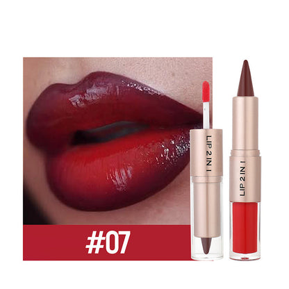 Rouge à lèvres mat & gloss 3-en-1