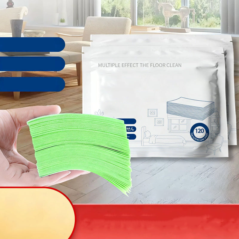 ⏳✨ 50 % de réduction ! Lingettes nettoyantes pour sols solubles dans l’eau