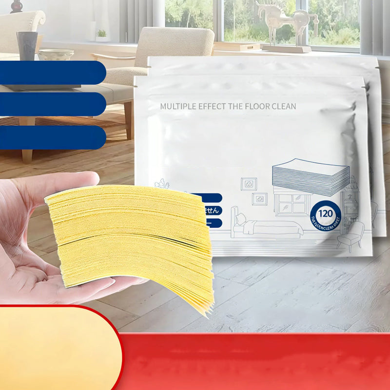 ⏳✨ 50 % de réduction ! Lingettes nettoyantes pour sols solubles dans l’eau