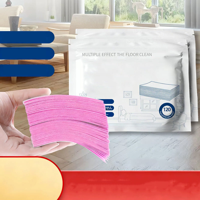 ⏳✨ 50 % de réduction ! Lingettes nettoyantes pour sols solubles dans l’eau