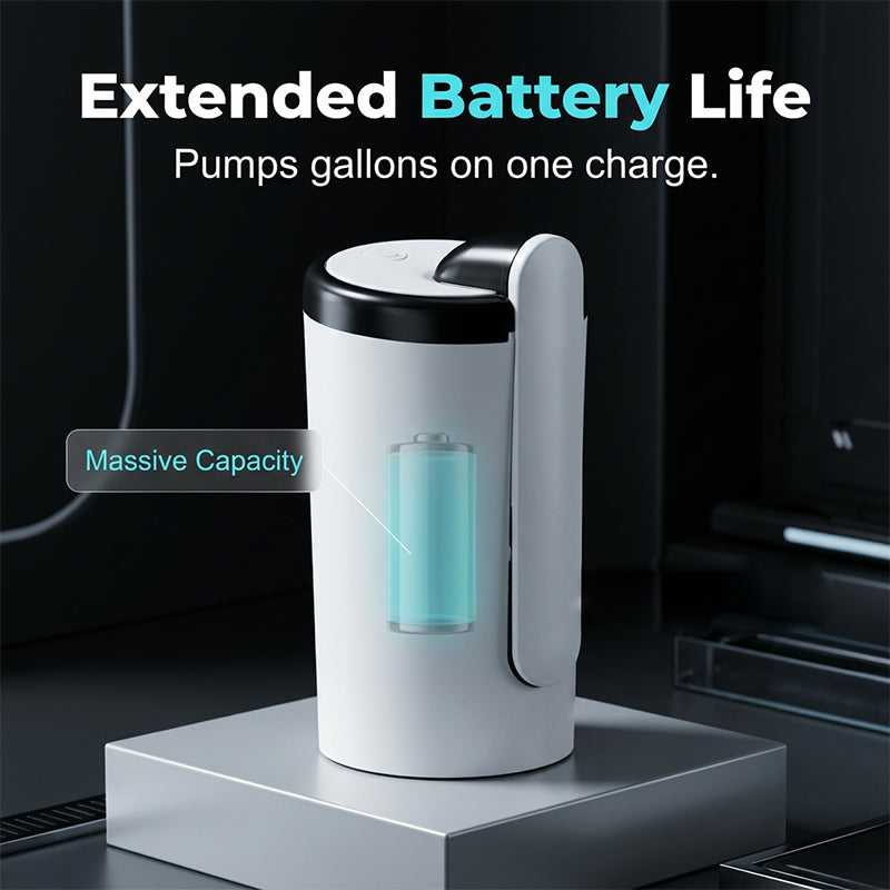 Pompe électrique pliable pour distributeur d'eau