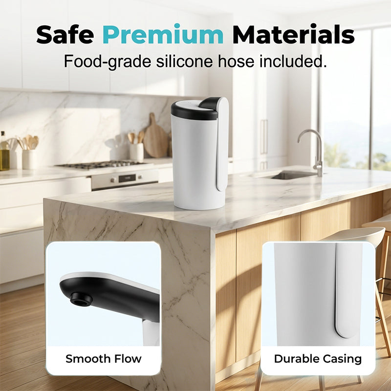 Pompe électrique pliable pour distributeur d'eau