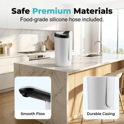 Pompe électrique pliable pour distributeur d'eau