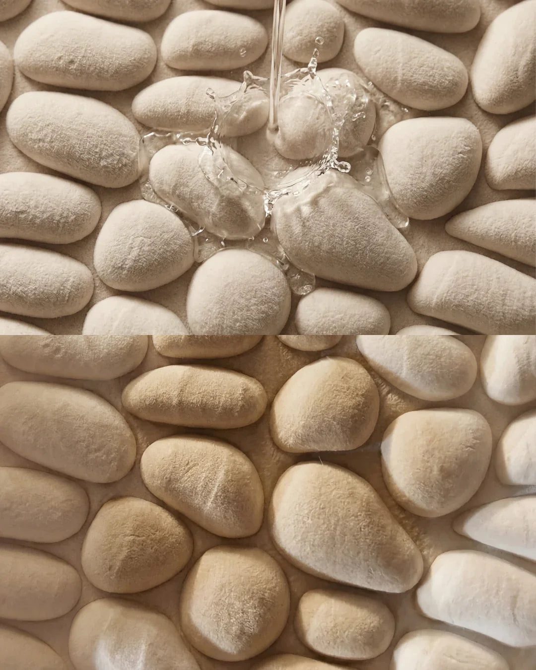 CloudPebble™ Tapis de Bain Galet à Mémoire de Forme
