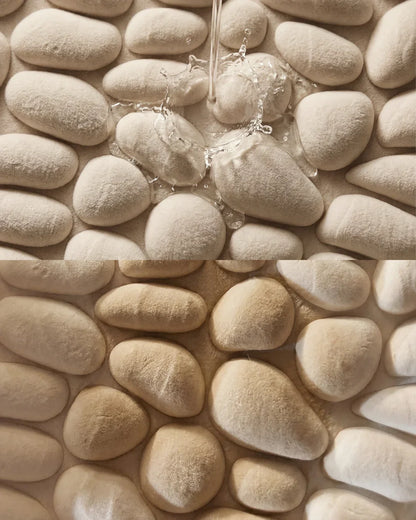 CloudPebble™ Tapis de Bain Galet à Mémoire de Forme