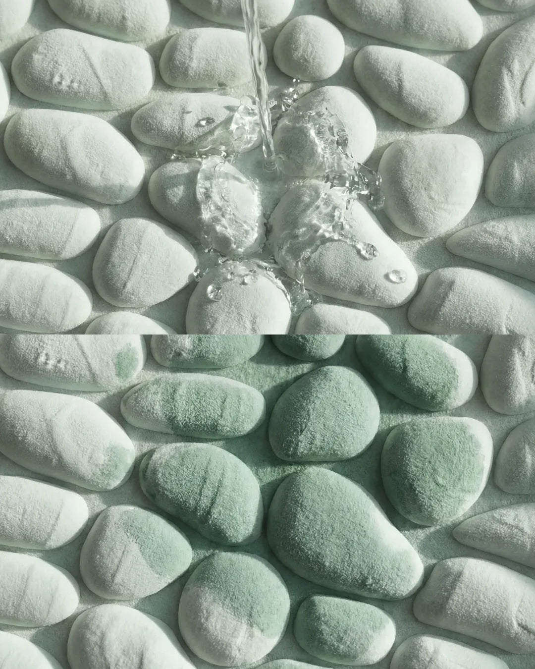 CloudPebble™ Tapis de Bain Galet à Mémoire de Forme