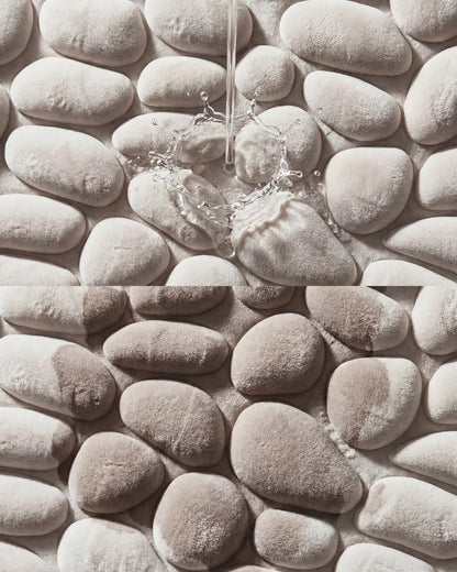 CloudPebble™ Tapis de Bain Galet à Mémoire de Forme