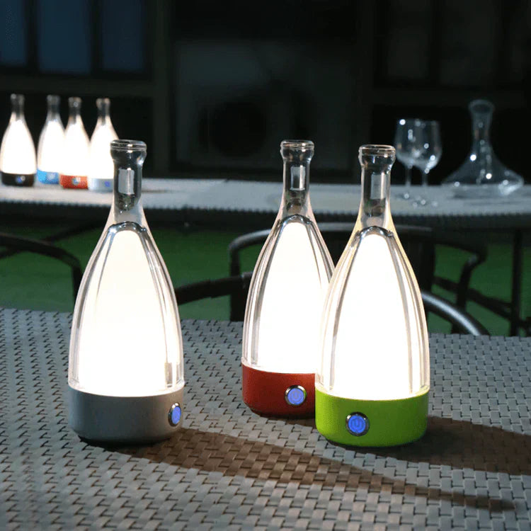 CorkGlow - Wine Bottle Table Lamp