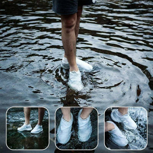 Waterproof Silicone Shoe Covers | Reusable Anti-Slip Overshoes | Rain & Snow Protection