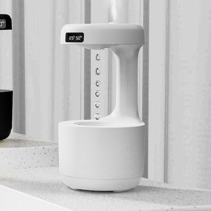 Anti-Gravity LED Humidifier | Optical Illusion Air Diffuser | Modern Decorative Room Humidifier